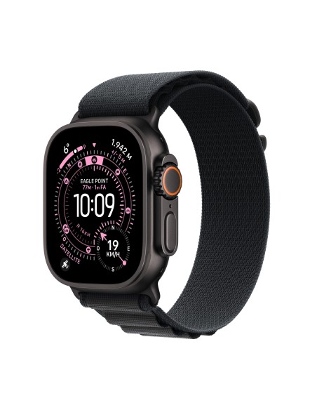 APPLE WATCH ULTRA 3GPS+CELL 49MM   BLACK TIT. CASE W/BLACK ALP.LOOP L