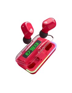 SBS MHTWSKOMBOBTP AURICOLARI TWS SCHERMO LCD ROSA