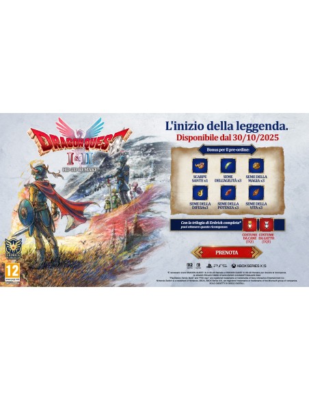 DRAGON QUEST 1&2 HD-2D REMAKE      SWITCH 2 (KEYCARD)