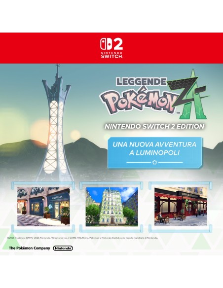 NINTENDO CONSOLE SWITCH 2 + POKEMONLEGENDS Z-A