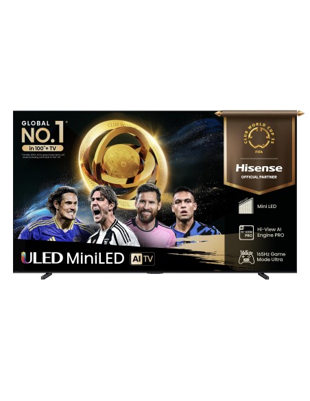 HISENSE 100U7Q TVC 100" MINILED 4K TV SAT DOLBY ATMOS 165HZ