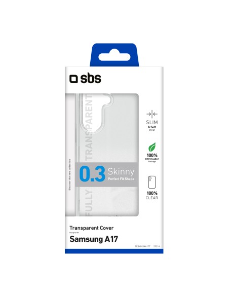 SBS TESKINSAA17T SAMSUNG A17 COVER IN GOMMA TRASPARENTE