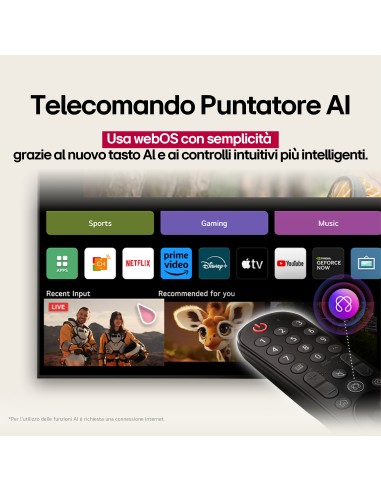 LG 65QNED70A6 TVC 65" QNED 4K SMARTÙ