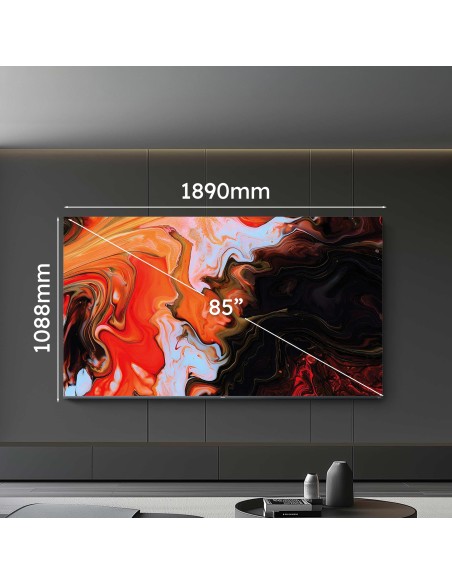 HAIER H85M80FUX TVC 85" 4K MINILED GOOGLE