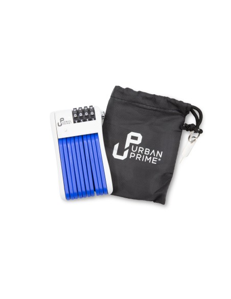 URBAN PRIME FOLDING LOCK           LUCCHETTO BIANCO E AZZURRO