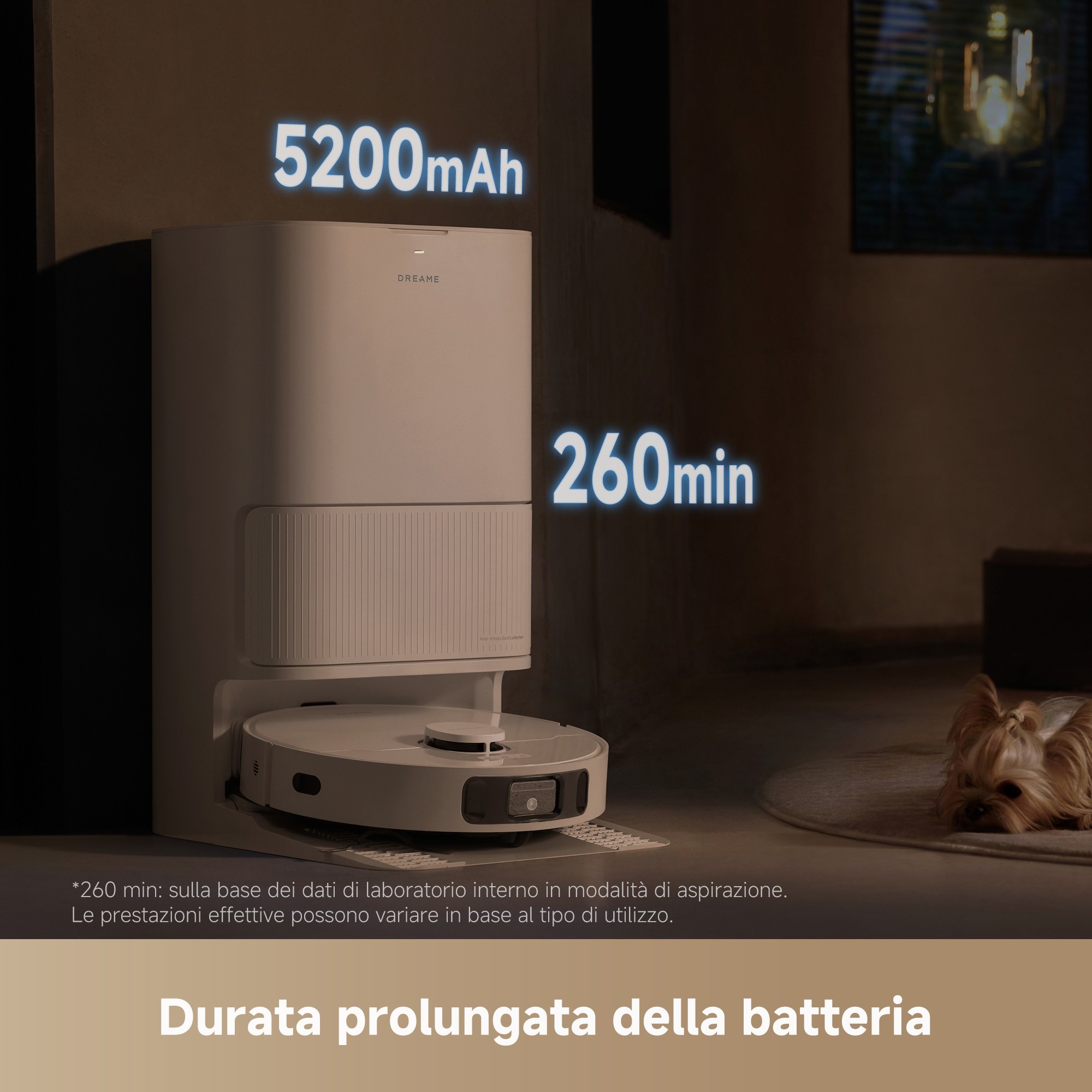 DREAME D20 VIM ULTRA ROBOT WHITE 2 MOP ANTIGROV. 13.000PA
