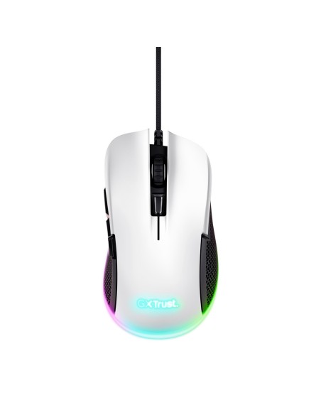 TRUST 24730 GXT 922W YBAR RGB BIANCO MOUSE GAMING ILLUMINATO