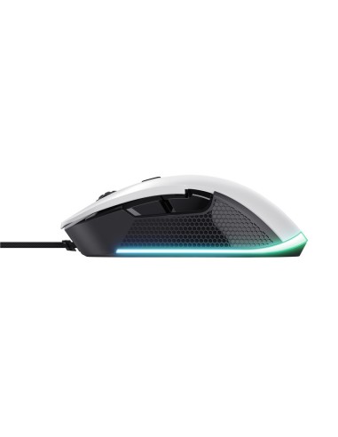 TRUST 24730 GXT 922W YBAR RGB BIANCO MOUSE GAMING ILLUMINATO