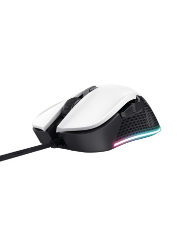 TRUST 24730 GXT 922W YBAR RGB BIANCO MOUSE GAMING ILLUMINATO