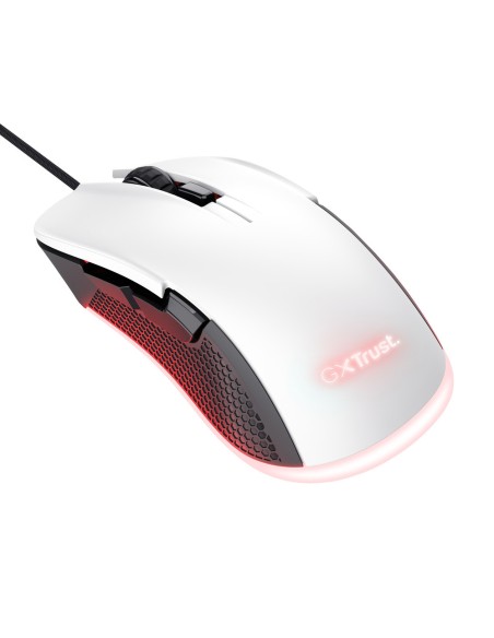 TRUST 24730 GXT 922W YBAR RGB BIANCO MOUSE GAMING ILLUMINATO