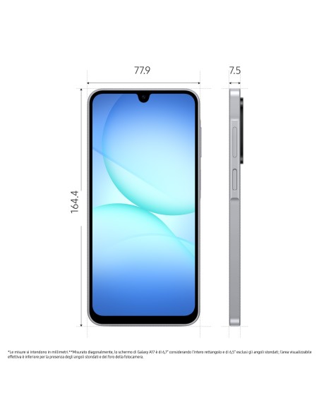 SAMSUNG A17 GRAY 8/256GB           SM-A175FZAEEUE