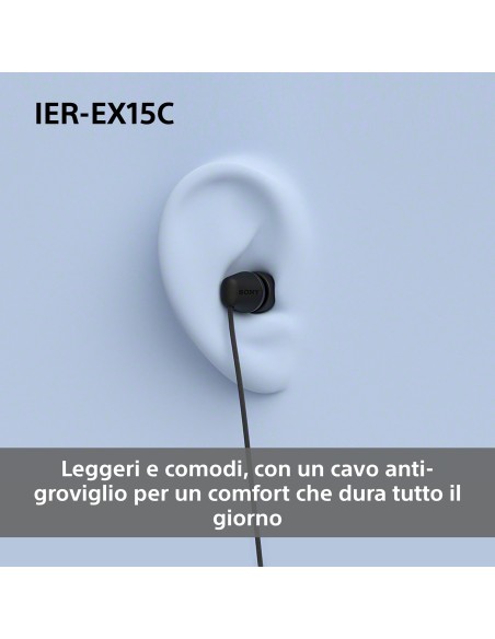 SONY IER-EX15CW AURICOLARE IN-EAR BIANCO USB-C