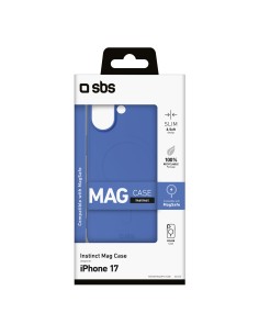 SBS TEINSTMAGIP1763B IPHONE 17 COVER INSTINCT MAGSAFE BLU 2