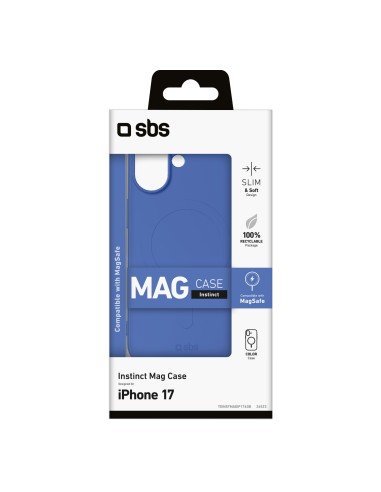 SBS TEINSTMAGIP1763B IPHONE 17 COVER INSTINCT MAGSAFE BLU