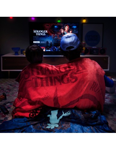 IMETEC 26177 PLAID RISCALDABILE    STRANGER THINGS 120X160