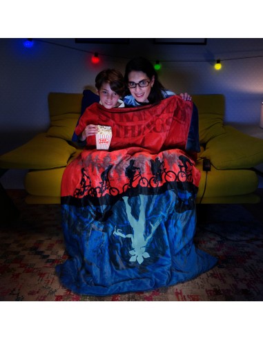 IMETEC 26177 PLAID RISCALDABILE    STRANGER THINGS 120X160