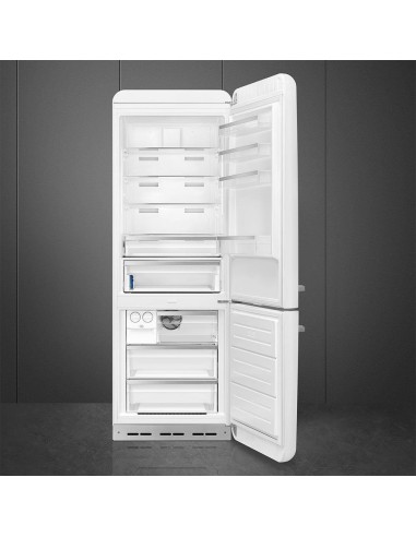 SMEG FAB38RWH6 COMB. D ANNI 50 NF  481LT L70 INV. BIANCO CERNIERA SX