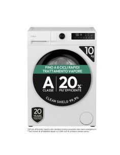 CANDY GD410B8S LVB A-20% 10KG 1400GINVERTER SMART LED TOUCH 16PR VAPOR
