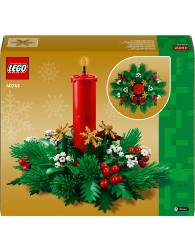 LEGO DECORAZIONE DA TAVOLO         NATALIZIA