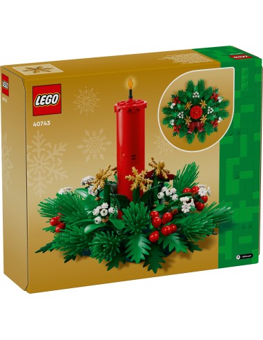 LEGO DECORAZIONE DA TAVOLO         NATALIZIA