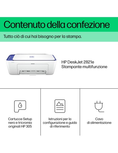 HP 2821E STAMPANTE DESKJET AIO 3IN1WIFI