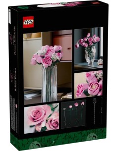 LEGO BOTANICALS BOUQUET DI ROSE ROSA