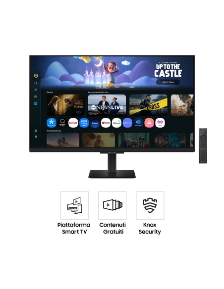 SAMSUNG LS32FM500EUXEN MONITOR 32" FHD/SMART/WIFI/BTH/CASSE AUDIO INT