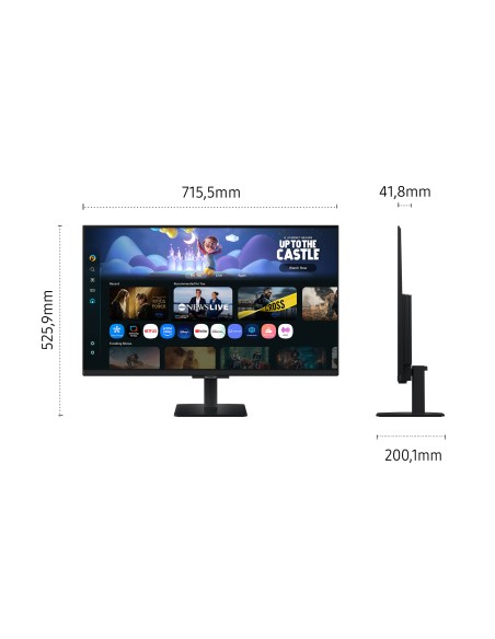 SAMSUNG LS32FM500EUXEN MONITOR 32" FHD/SMART/WIFI/BTH/CASSE AUDIO INT