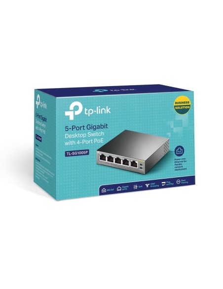 TPLINK TL-SG1005P 5-PORT POE GIGABIT SWITCH