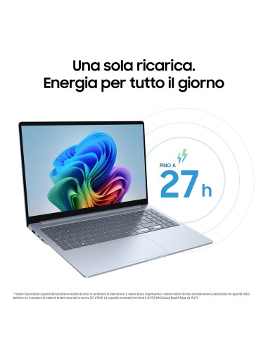 SAMSUNG GALAXY BOOK4 EDGE NOTEBOOK X-PLUS 16GB/512GB/BLUE 15,6"