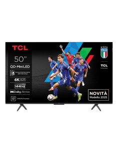 TCL 50C69K TVC 50" 4K QLED MINILED 144HZ TVSAT/AUDIO ONKYO