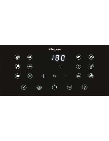 TOGNANA D2DFA10IRVE FRIGGITRICE AD ARIA 10LT 2200W VERDE SALVIA