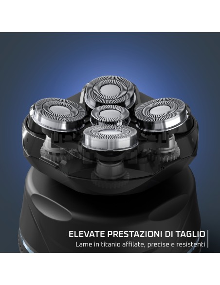 ROWENTA TN3110 TAGLIACAPELLI       5 TESTINE DI RASATURA LAME TITAN