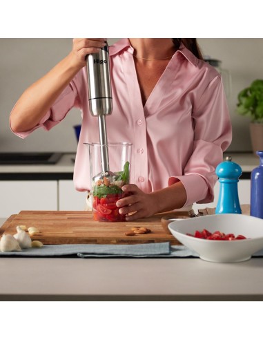 HIGO FI36 FRULLATORE AD IMMERSIONE MIXER 3IN1 800W ACCIAIO