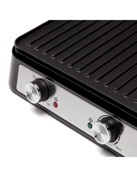 HIGO TC23 BISTECCHIERA/GRILL 29X23 2000W PIASTRA STACCABILE