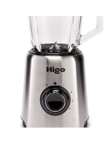 HIGO FC18 FRULLATORE C/BICCHIERE INVETRO 1,5LT 1000W 6 LAME