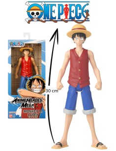 ONE PIECE FIGURINE ANIME HEROES    MEGA 30 CM LUFFY