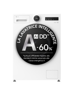 LG F4X9009TWCE LVB A-60% 9KG 1400G INVERTER AIDD TW WIFI VAPORE