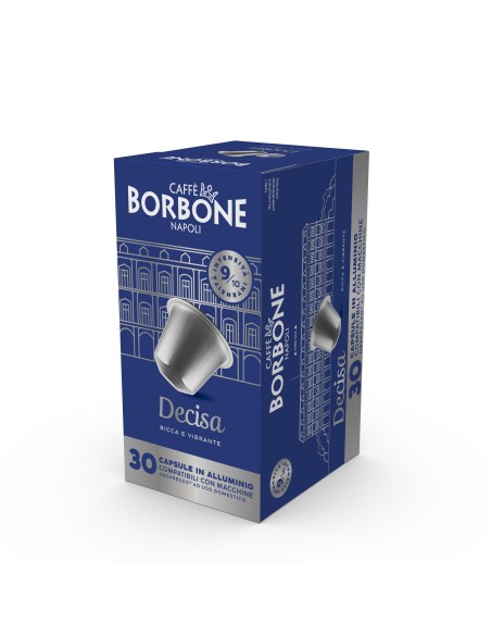 BORBONE COMP. NESPRESSO 30PZ DECISA ALLUMINIO REBDECISA3X30N