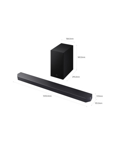 SAMSUNG HW-Q600F SOUNDBAR 3.1.2 360W BT + SUB WIRELESS DOLBY ATMOS