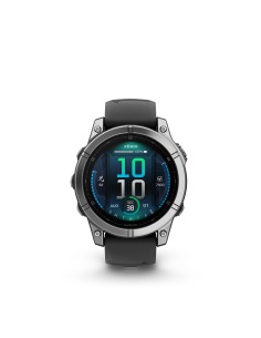 GARMIN FENIX E 47MM STAINLESS STEEL CON CINTURINO BLACK