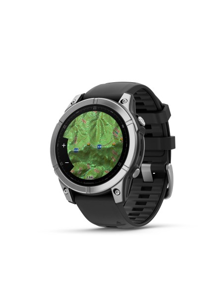 GARMIN FENIX E 47MM STAINLESS STEEL CON CINTURINO BLACK