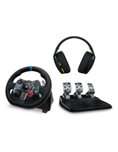 LOGITECH G29+G435 PS4/PS5 VOLANTE + CUFFIA WIRELESS GAMING