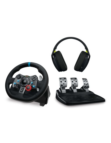 LOGITECH G29+G435 PS4/PS5 VOLANTE + CUFFIA WIRELESS GAMING