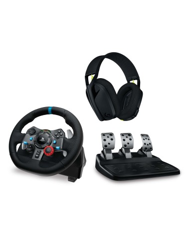 LOGITECH G29+G435 PS4/PS5 VOLANTE + CUFFIA WIRELESS GAMING