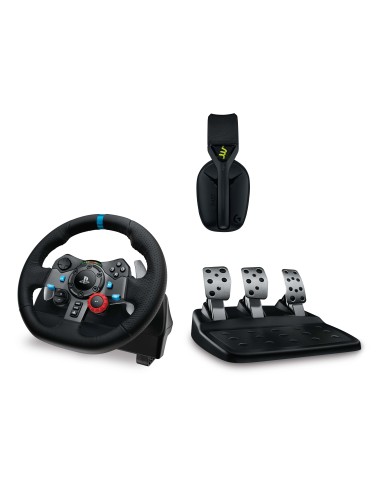 LOGITECH G29+G435 PS4/PS5 VOLANTE + CUFFIA WIRELESS GAMING