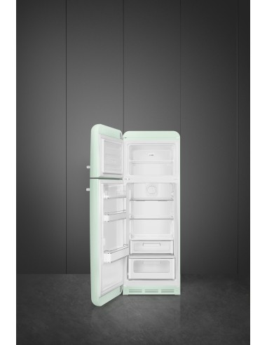 SMEG FAB30LPG6 FRIGO D.P. VERDE PASTELLO 294 LT ANNI 50 60CM CERN.SX