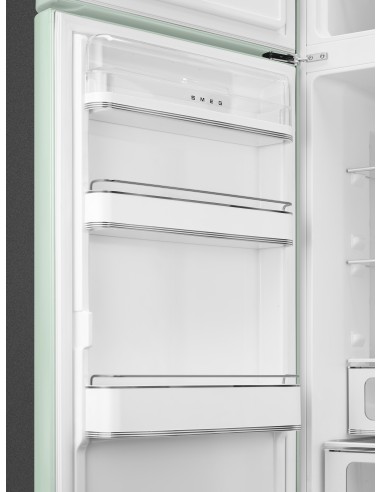SMEG FAB30LPG6 FRIGO D.P. VERDE PASTELLO 294 LT ANNI 50 60CM CERN.SX