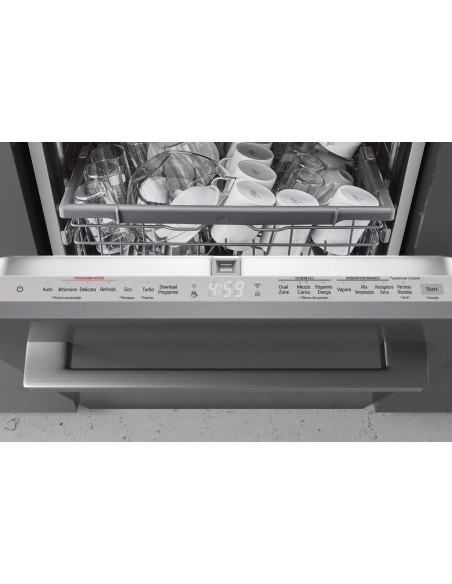 LG DB365TXS LST B 60CM 14COP. WIFI 3°CESTO INVERTER QUADWASH VAPORE