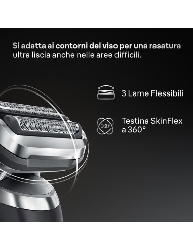 BRAUN 74S TESTINA RICAMBIO RASOIO  (SERIE 70) (1PEZZO)